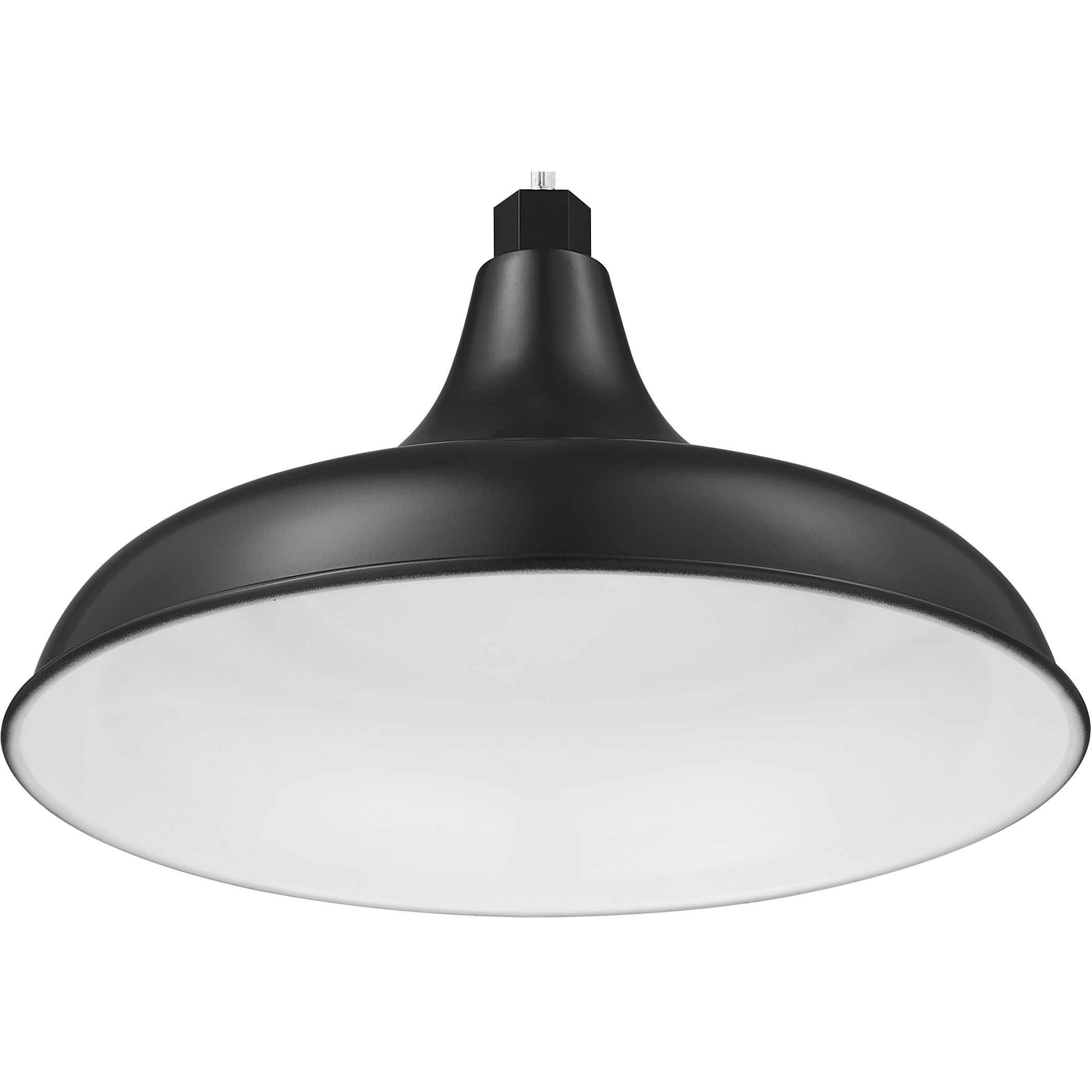 R Series Satin Black 14 inch Warehouse Shade